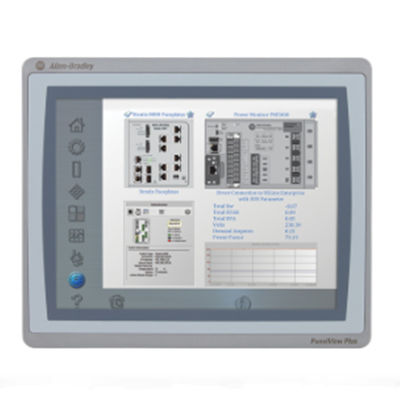 PLC 2711P-T12C4A8 ПАНЕЛЬНЫЙ СВИДЕНИЕ терминальный модуль